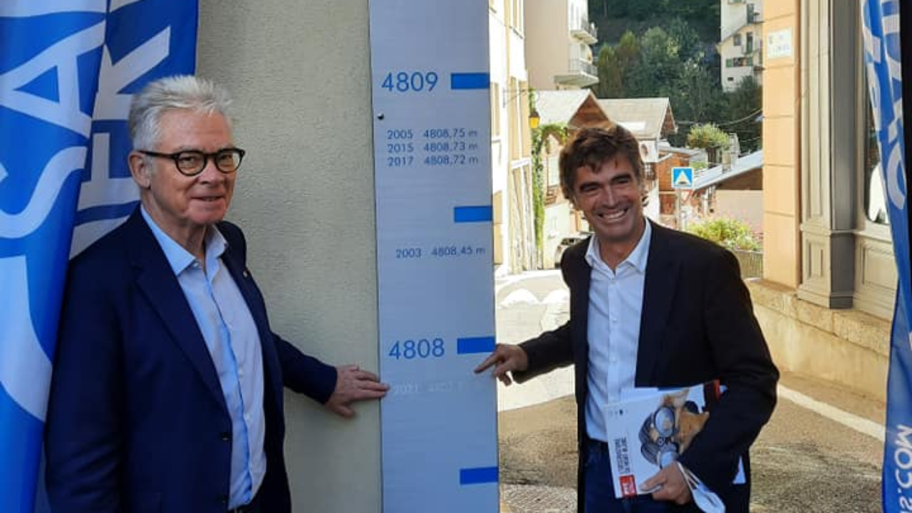 Nouvelle campagne de mesure du Mont-Blanc cette année