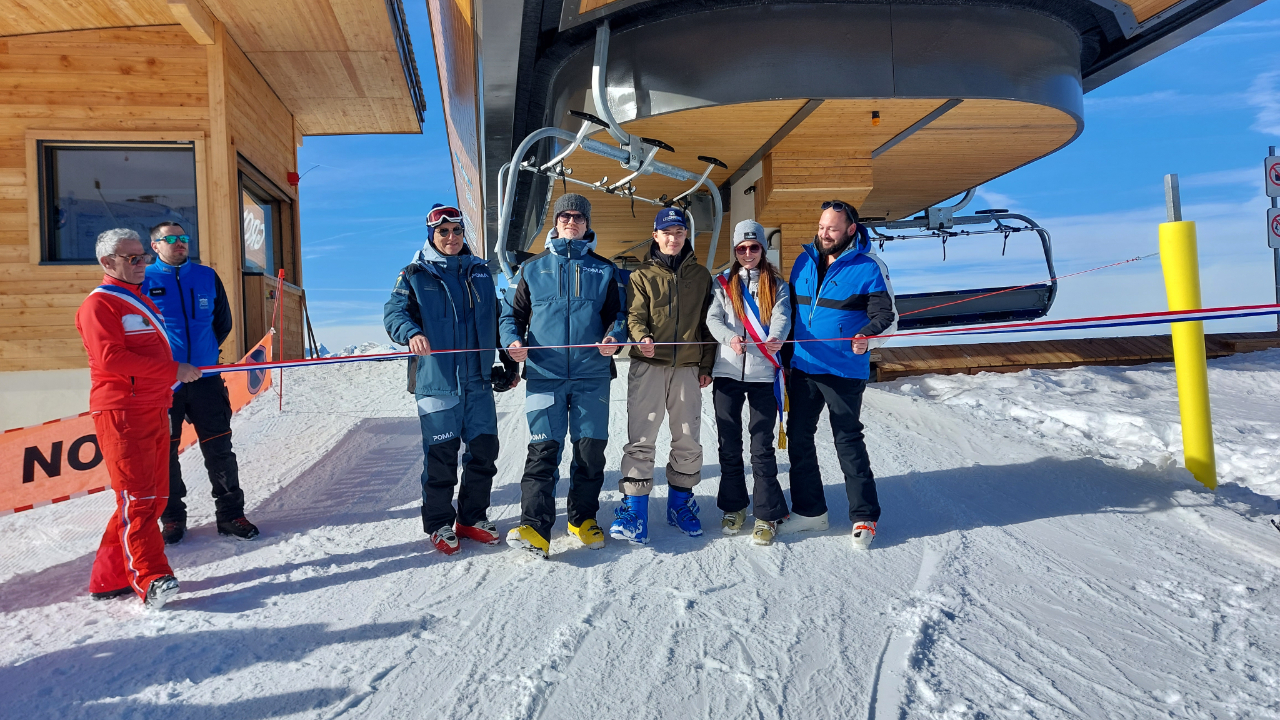 Ski : Un premier t&eacute;l&eacute;si&egrave;ge reconditionn&eacute; pour la station des Carroz