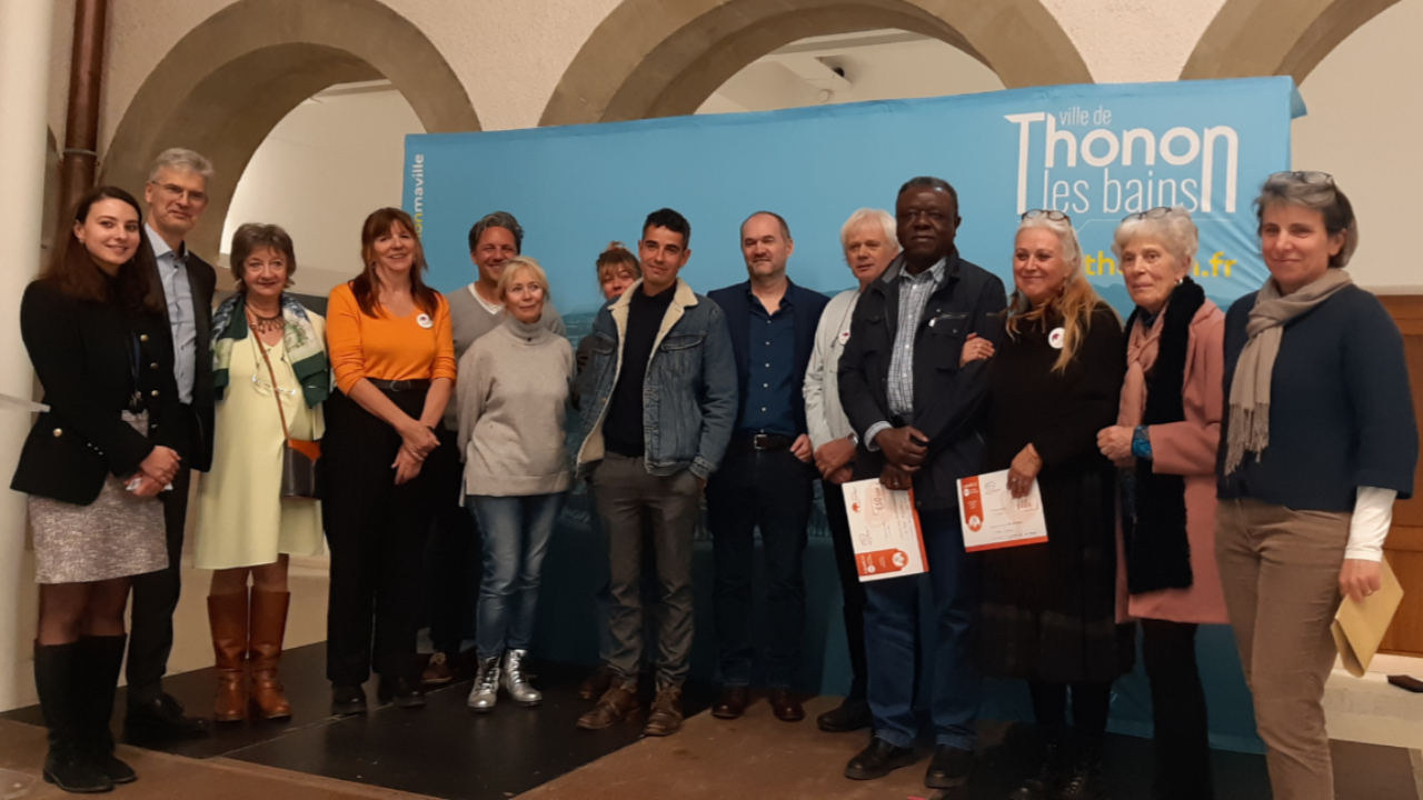 Thonon accueillait, ce samedi 4 novembre, le prix littéraire Lettres frontière (interviews)