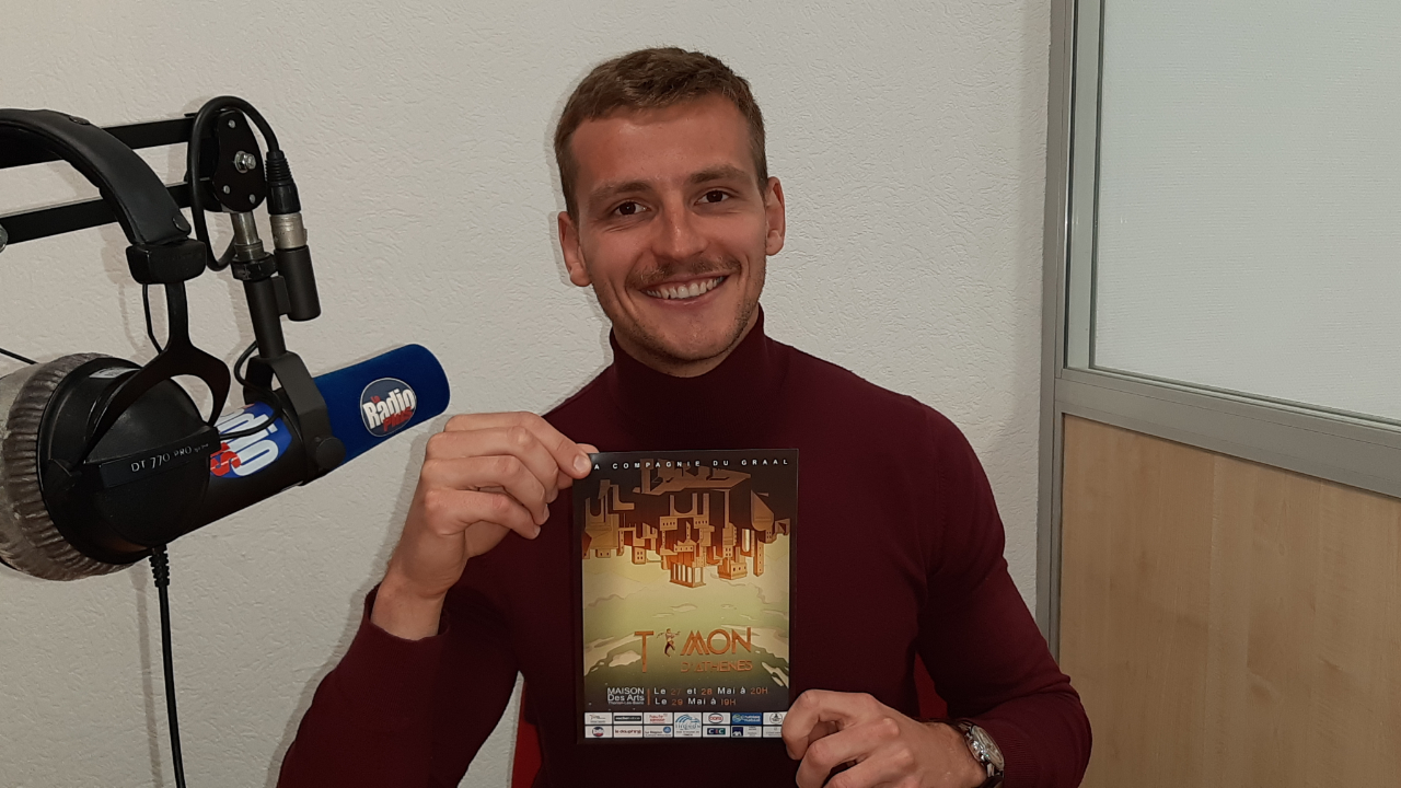 Thonon : la Compagnie du Graal jouera la pièce de William Shakespeare "Timon d'Athènes", les 27, 28 et 29 mai (interview) Thonon : la Compagnie du Graal jouera la pièce de William Shakespeare "Timon d'Athènes", les 27, 28 et 29 mai (interview)