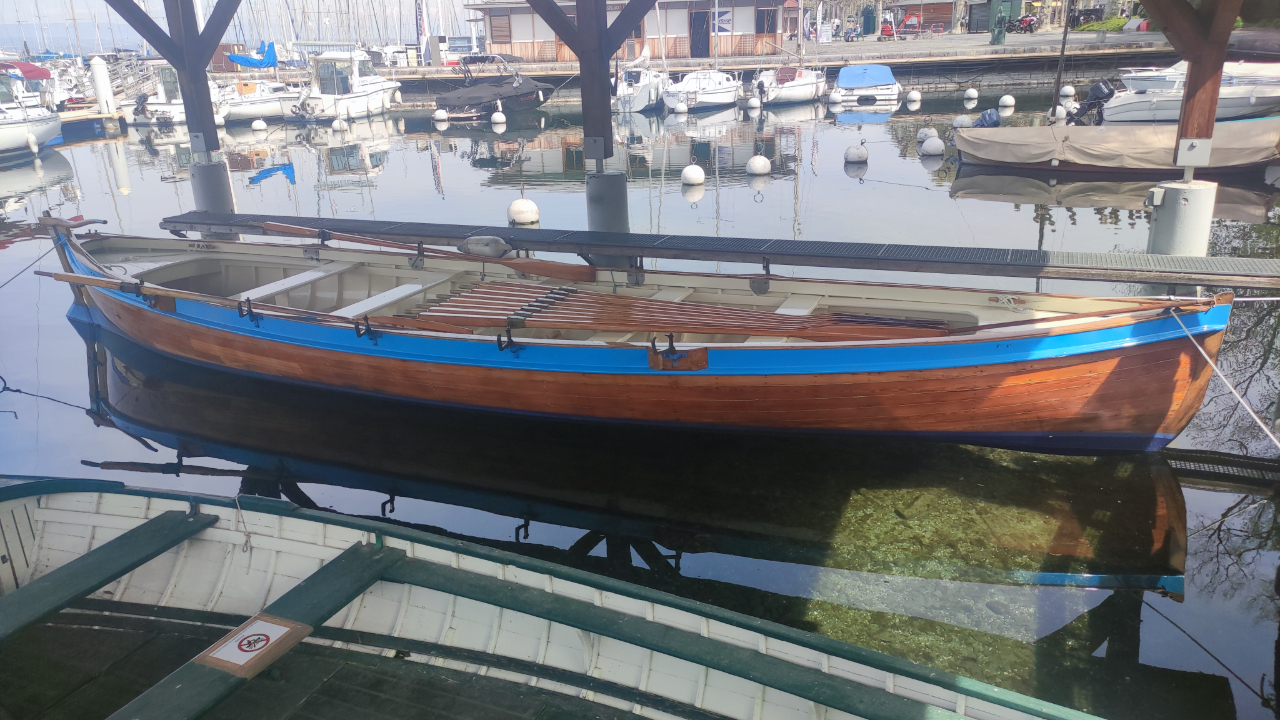 Thonon : Remise de ch&egrave;que de 8000 euros pour r&eacute;nover un bateau historique sur le L&eacute;man