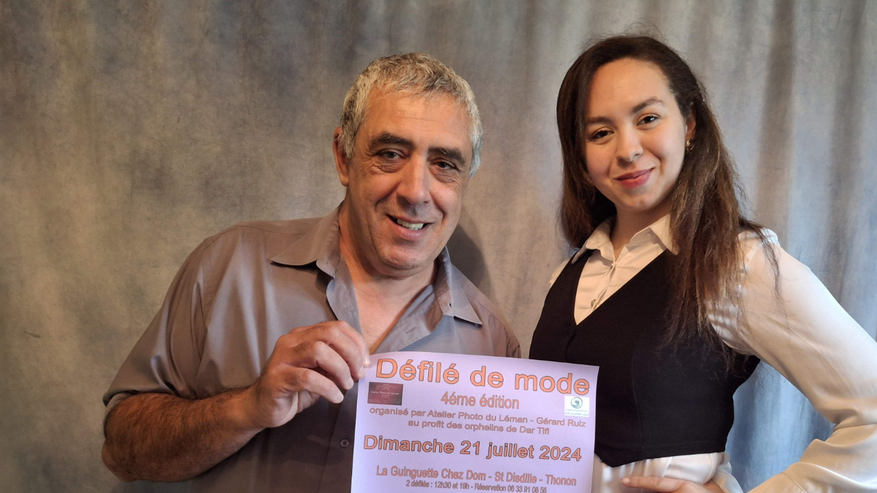 Thonon : un grand d&eacute;fil&eacute; de mode au profit d'un orphelinat au Maroc (interviews)