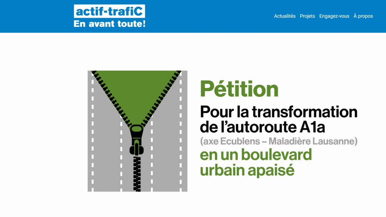 Un boulevard urbain apaisé à la place de l'A1 a ?