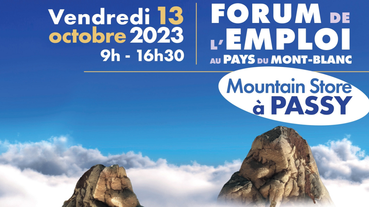 Un forum de l’emploi dans le Mont-Blanc ce vendredi