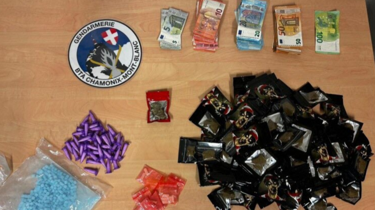 Un important trafic de drogue démantelé à Chamonix
