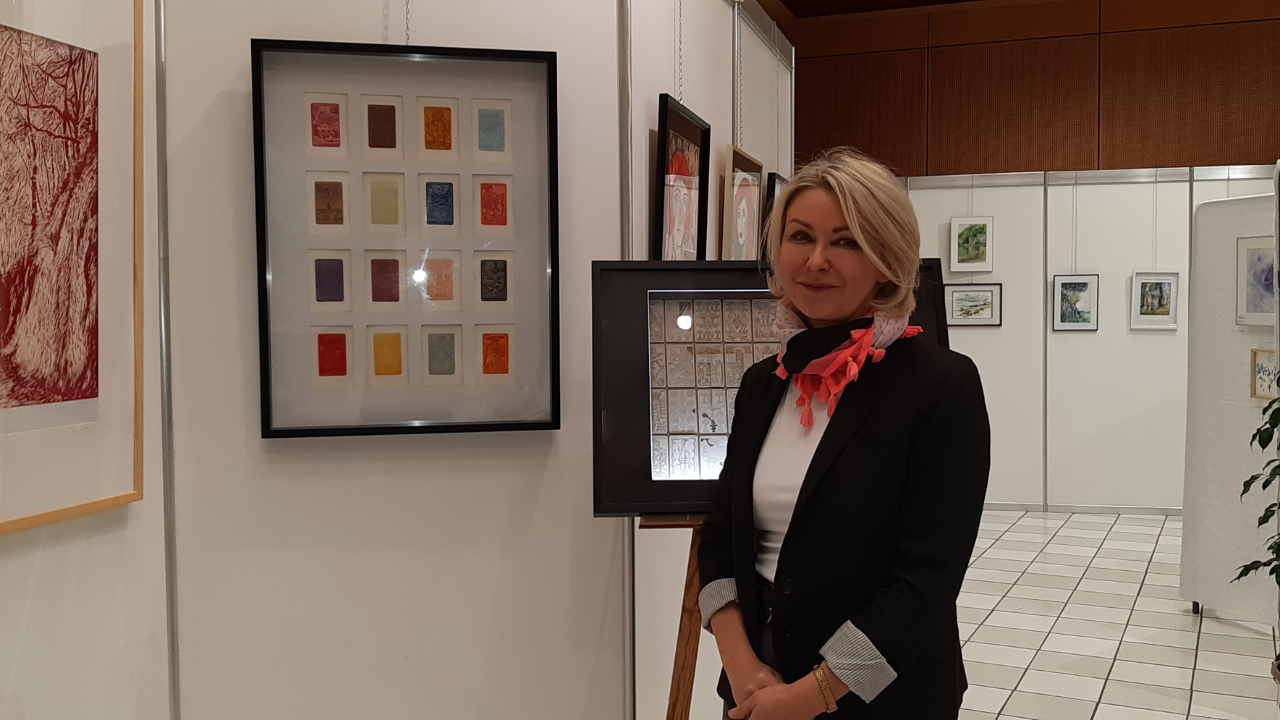 Une exposition des œuvres des artistes amateurs de la Société des Arts de Thonon et du Chablais à découvrir jusqu'au 26 novembre (interviews) Une exposition des œuvres des artistes amateurs de la Société des Arts de Thonon et du Chablais à découvrir jusqu'au 26 novembre (interviews)