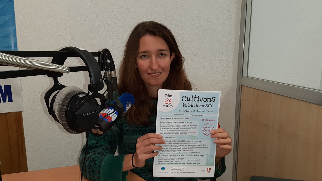 Une journée pour apprendre à cultiver la biodiversité en Chablais (interview)