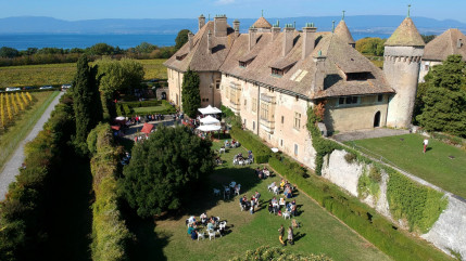 L'association "Fleurs en Scène" va décorer le château de Ripaille les 13 et 14 avril