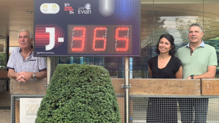 A Evian : c’est parti pour une année olympique !