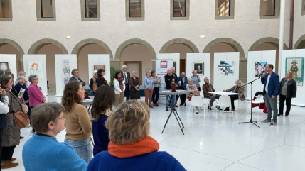 A Thonon, la bibliothèque sonore intègre le Pôle Culturel de la Visitation (interviews)