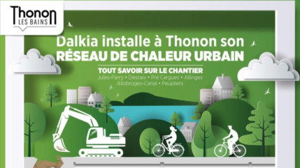 A Thonon, une réunion publique pour la mise en place d'un réseau de chaleur urbain A Thonon, une réunion publique pour la mise en place d'un réseau de chaleur urbain