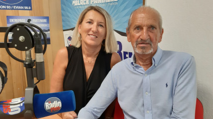 Allinges : soirée de retrouvailles avec l'orchestre "Mick et ses boys" pour le club Soroptimist "le Léman" (interviews)