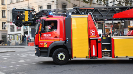 Annecy : les pompiers se pr&eacute;parent &agrave; intervenir dans des zones difficiles d&rsquo;acc&egrave;s