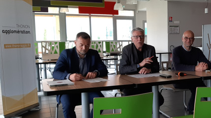 Bons-en-Chablais : les entreprises de la Z.I.  des Bracots "entrent dans la boucle" (interviews)