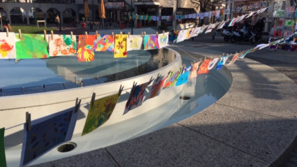 C'est "La Grande Lessive" en Pays d'Evian et Vallée d'Abondance ! C'est "La Grande Lessive" en Pays d'Evian et Vallée d'Abondance !