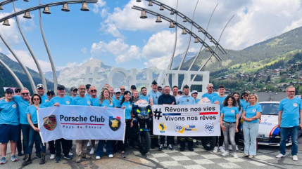 Châtel : « Sur les Képis de Roues », succès de la première édition de cette manifestation caritative.