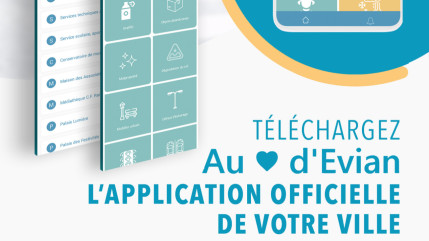 La Ville d’Évian lance son application mobile