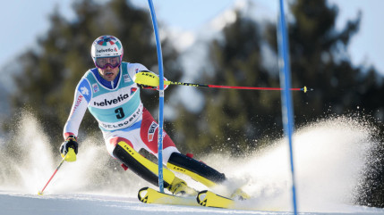 Daniel Yule remporte le slalom de Madonna Daniel Yule remporte le slalom de Madonna