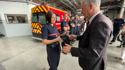 Des caméras individuelles pour les pompiers de Haute-Savoie
