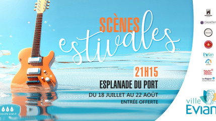 Des concerts gratuits les vendredis de l'été, à Evian