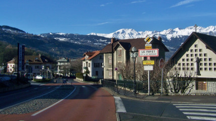 Des perturbations dans le centre du Fayet à Saint-Gervais cette semaine