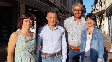 Du changement et des nouveautés pour la braderie des commerçants d'Evian (interviews)