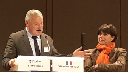 Entre inquiétude économique et optimisme assumé, les vœux du Maire de Publier