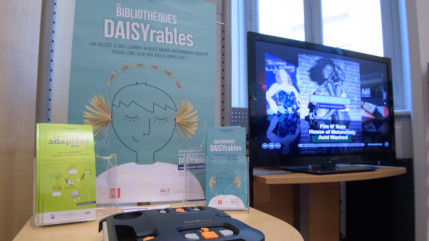 Evian : La médiathèque a rejoint le dispositif « bibliothèques Daisyrables » Evian : La médiathèque a rejoint le dispositif « bibliothèques Daisyrables »