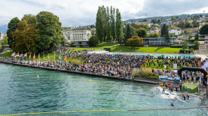 Evian : Un record d'inscriptions pour le triathlon