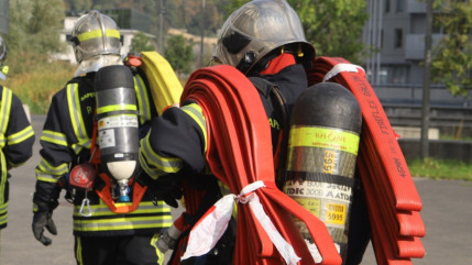Feu d’appartement à Publier : une femme de 90 ans secourue in extremis sur son balcon