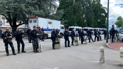 Genevois: des CRS déployés en renfort à Gaillard