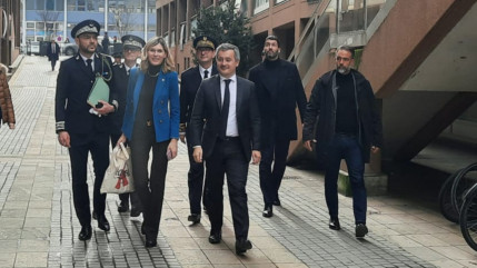 Gérald Darmanin à Annemasse et Bonneville