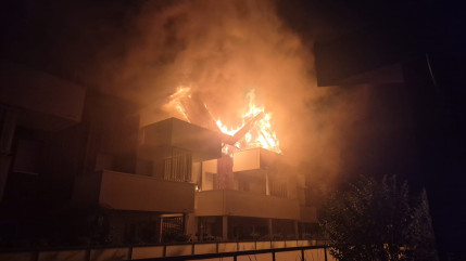 Haute-Savoie : un violent incendie détruit quatre appartements à Marignier