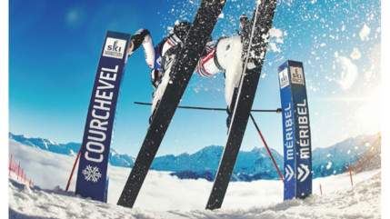 J-100 avant les championnats du monde Courchevel-Méribel 2023