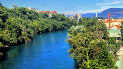 La baignade est déconseillée dans l’Arve et le Rhône à Genève