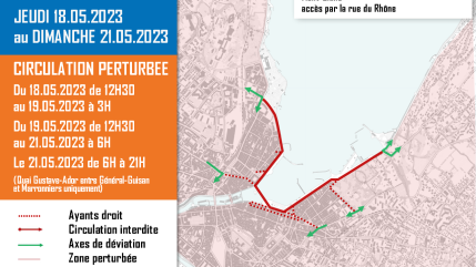 La circulation s’annonce difficile à Genève en fin de semaine