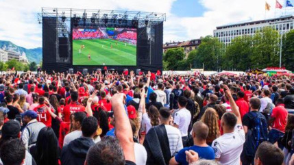 Lausanne : Pas de fan zone pour la Coupe du Monde &agrave; cause du G7