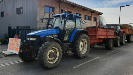 Agriculteurs : le blocage de l’A41 en Haute-Savoie est terminé