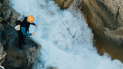 Le massif des Bauges : le canyoning menac&eacute; par les vagues de chaleur