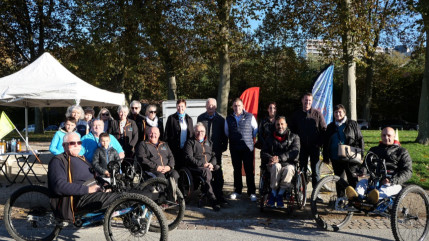 Le Conseil d&eacute;partemental aux c&ocirc;t&eacute;s de Handiventure L&eacute;man &agrave; Thonon