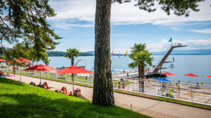Le Montjoux festival de nouveau sur la plage municipale de Thonon