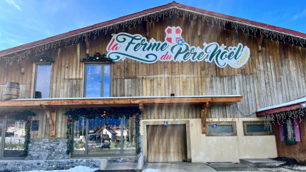 Le Père Noël a aussi sa ferme au Mont-Sion