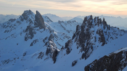 Le retour de la neige en Savoie, Haute-Savoie et dans l'Ain