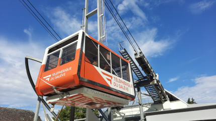 Le téléphérique du Salève a repris du service Le téléphérique du Salève a repris du service