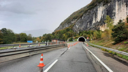Le tunnel du Vuache fermé aux poids lourds : Des ralentissements prévus