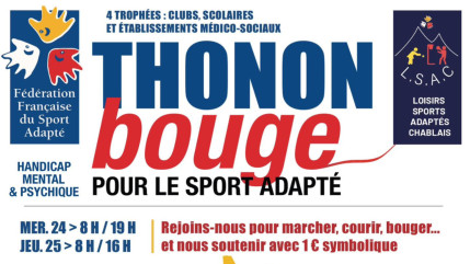 Les 24 et 25 septembre, Thonon va bouger pour le sport adapté (interview)