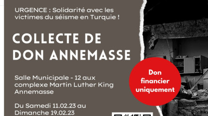 Les habitants de la région annemassienne se mobilisent pour la Turquie (interview)