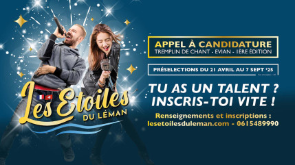 Les inscriptions sont ouvertes pour le tremplin de chant "Les étoiles du Léman" (interview)