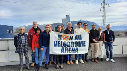 Les opposants à la Haute-Savoie Arena toujours sur le terrain