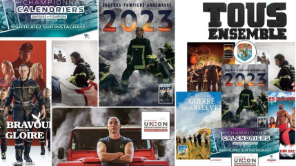 Les pompiers d’Annemasse en finale du championnat de France des calendriers !